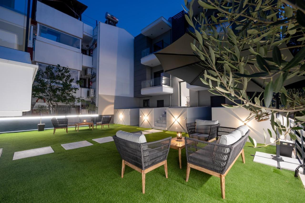 Blue Wave Luxury Suites Nea Iraklitsa Exteriér fotografie